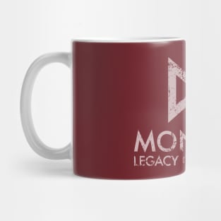 Monarch: Legacy of Monsters titles (white & weathered) Mug